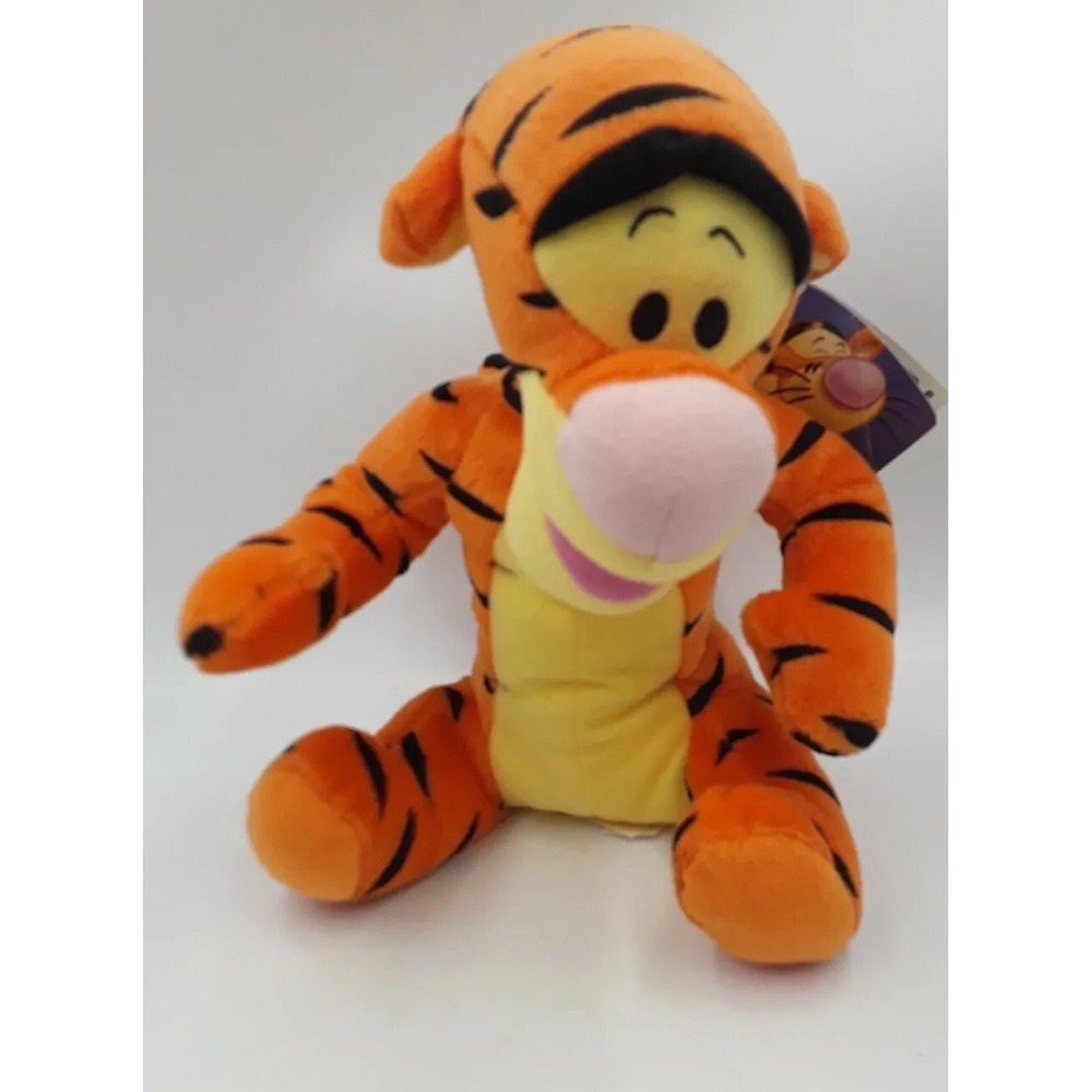 Fisher Price Mattel Plush Tiger Stuffed Animal Winnie Pooh And Friends 2001 10"